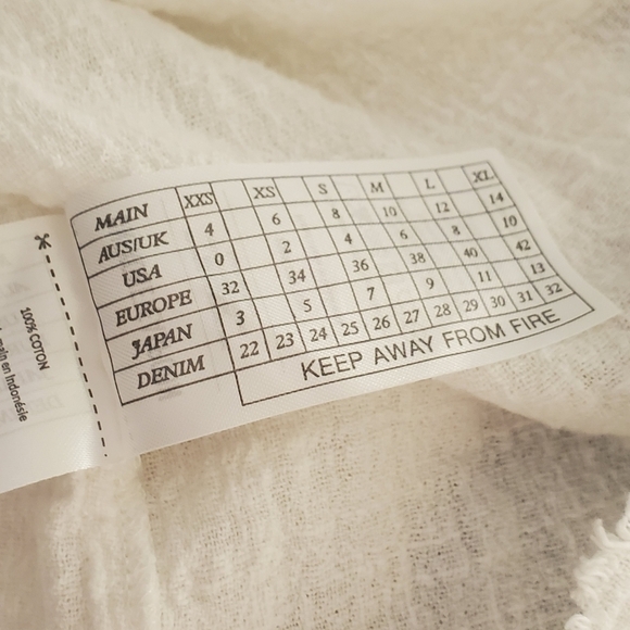 One Teaspoon Peasant Top Size Small - Picture 6 of 6